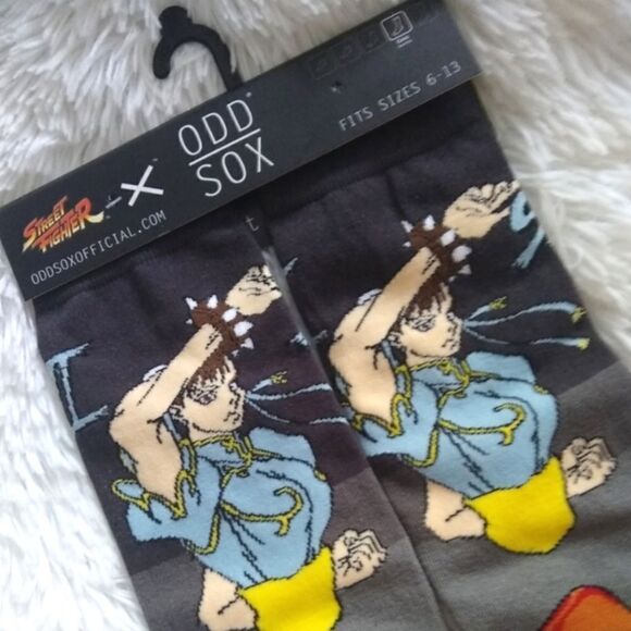 Odd Sox Street Fighter 2 Socks - Picture 3 of 5